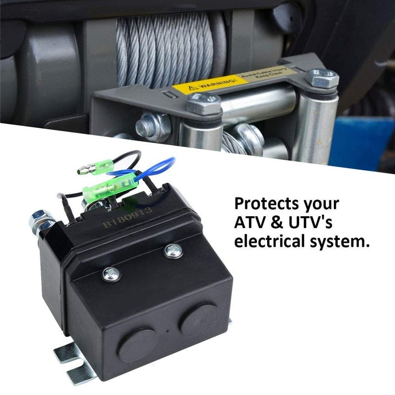 Estink Winch Solenoid Relay, Winch Contactor Reversing Relay for 1500-5000lb ATV UTV Winches - Image 2